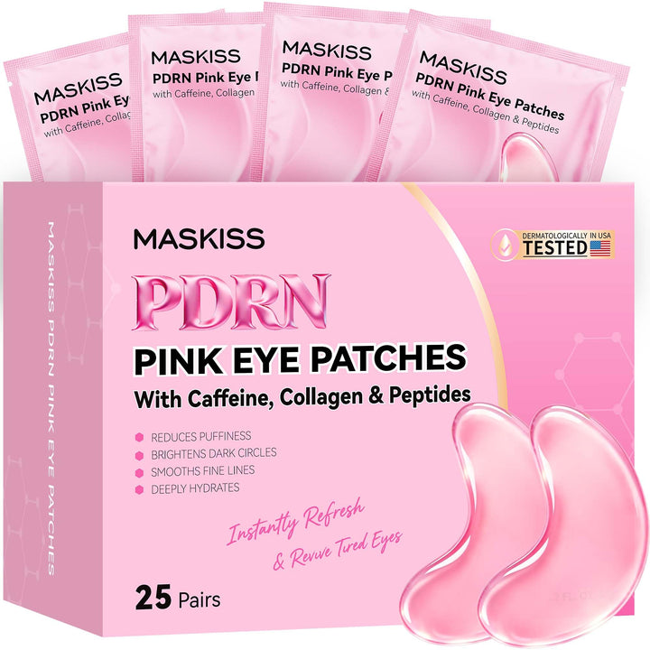 Maskiss front packaging showing 25 pairs and product benefits