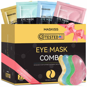 Maskiss front packaging showing 25 pairs and assorted formulas for quick impact