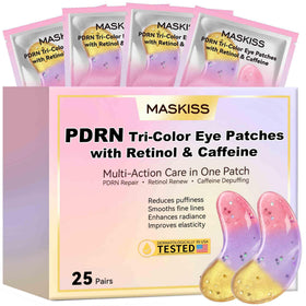 Maskiss front packaging showing 25 pairs and product benefit visible
