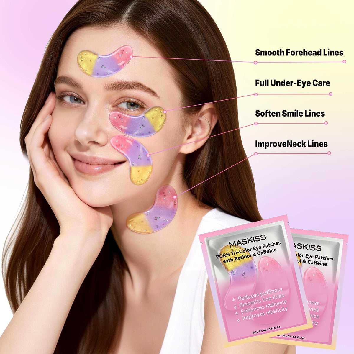 Maskiss packaging in travel bag illustrating portability for on-the-go care