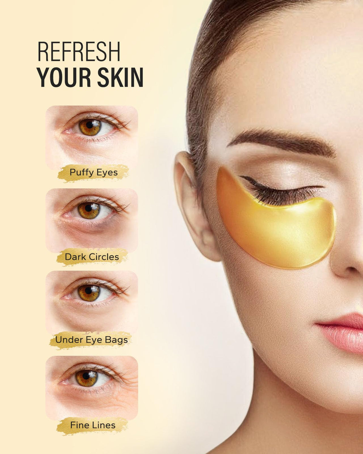 Maskiss close-up of hydrogel patch texture highlighting moisture delivery