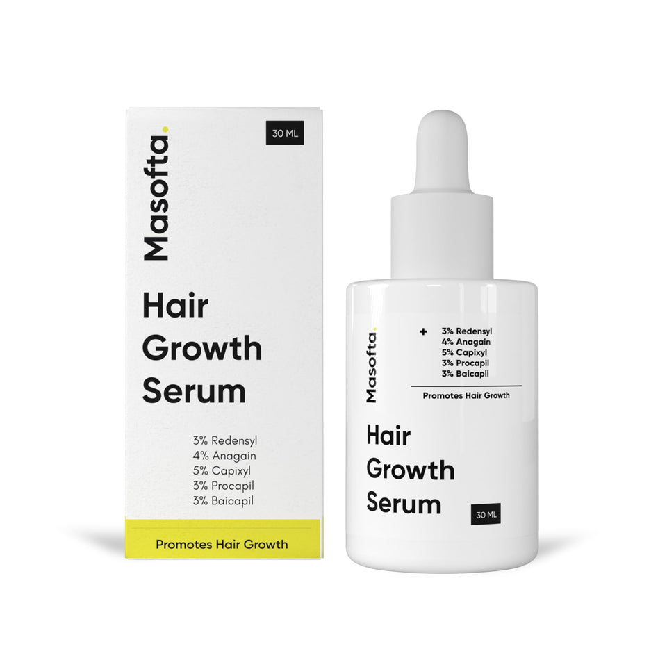 Masofta front packaging showing bottle and label for clear product recognition and trust