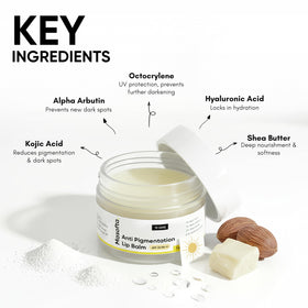 Masofta open stick close-up showing smooth balm texture for nourishing glide