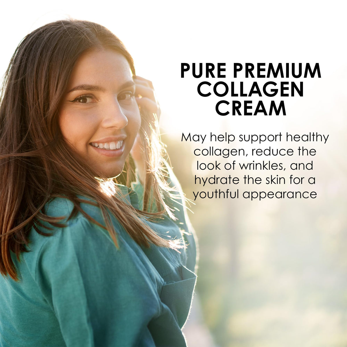 MASON NATURAL cream on hand being applied for quick absorbency benefit