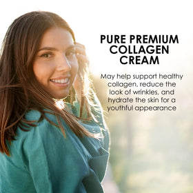 MASON NATURAL cream on hand being applied for quick absorbency benefit