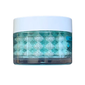 masque BAR being smoothed onto cheek illustrating fast absorption and plumping