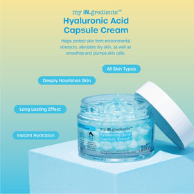 masque BAR close-up of gel capsules highlighting concentrated ingredient delivery