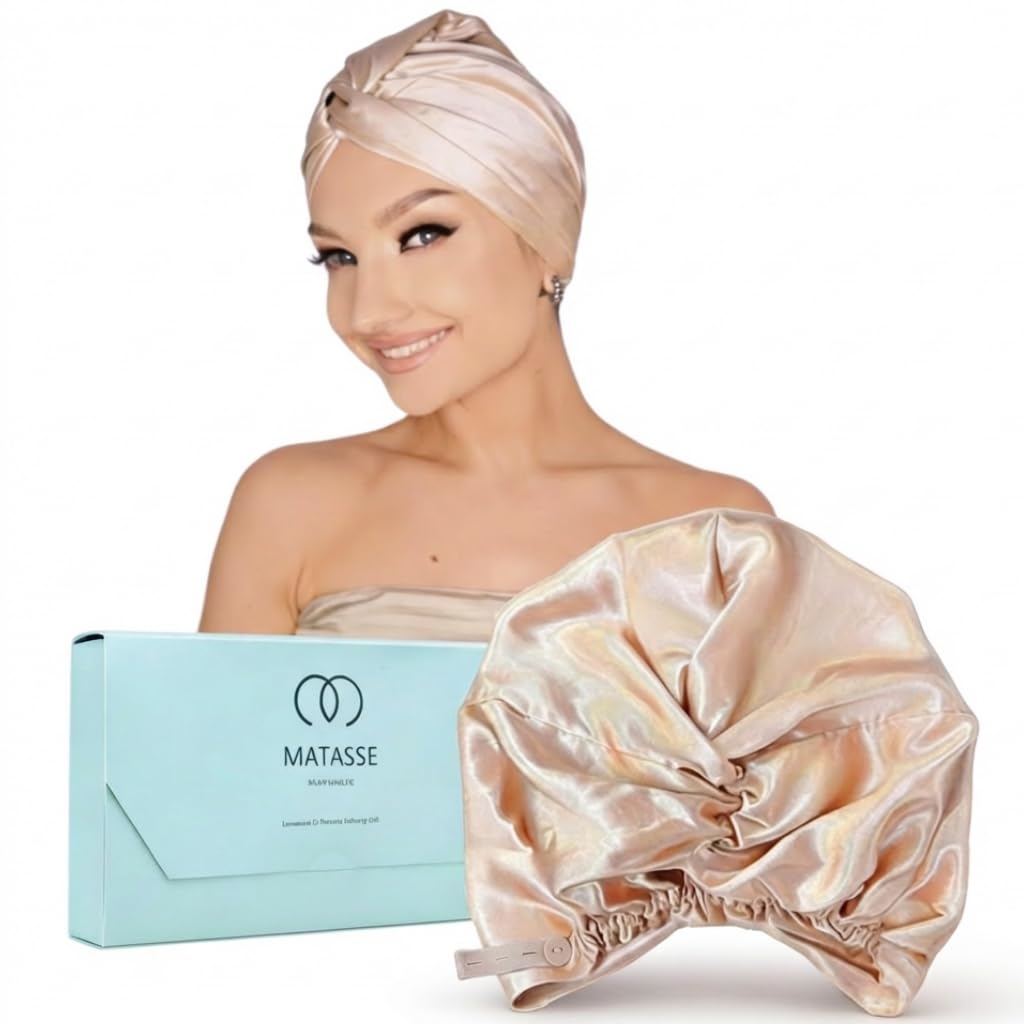 MATASSE champagne bonnet front view showing elegant finish and protective design