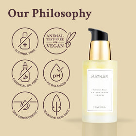 MATKAS on bathroom vanity in lifestyle setting conveying everyday use
