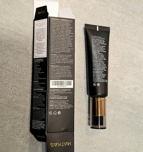 MATKAS packaging box with tube showing premium Korean skincare gifting