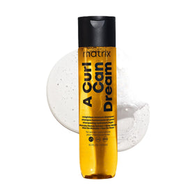 MATRIX front bottle showing product branding and easy-grip design benefit