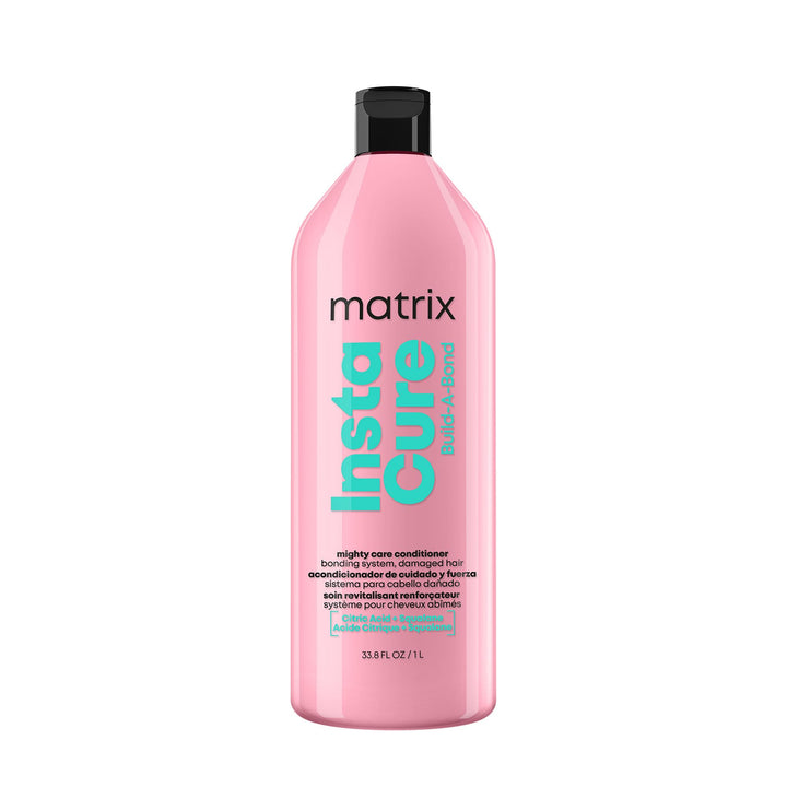 MATRIX Instacure Build-A-Bond bottle front view showing product branding and size