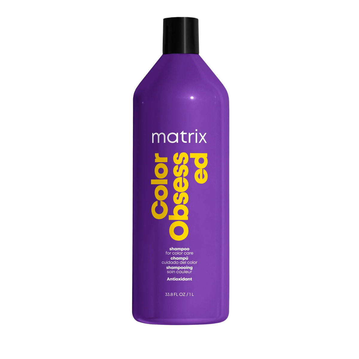 MATRIX front bottle view showing packaging and vibrant color protection benefit