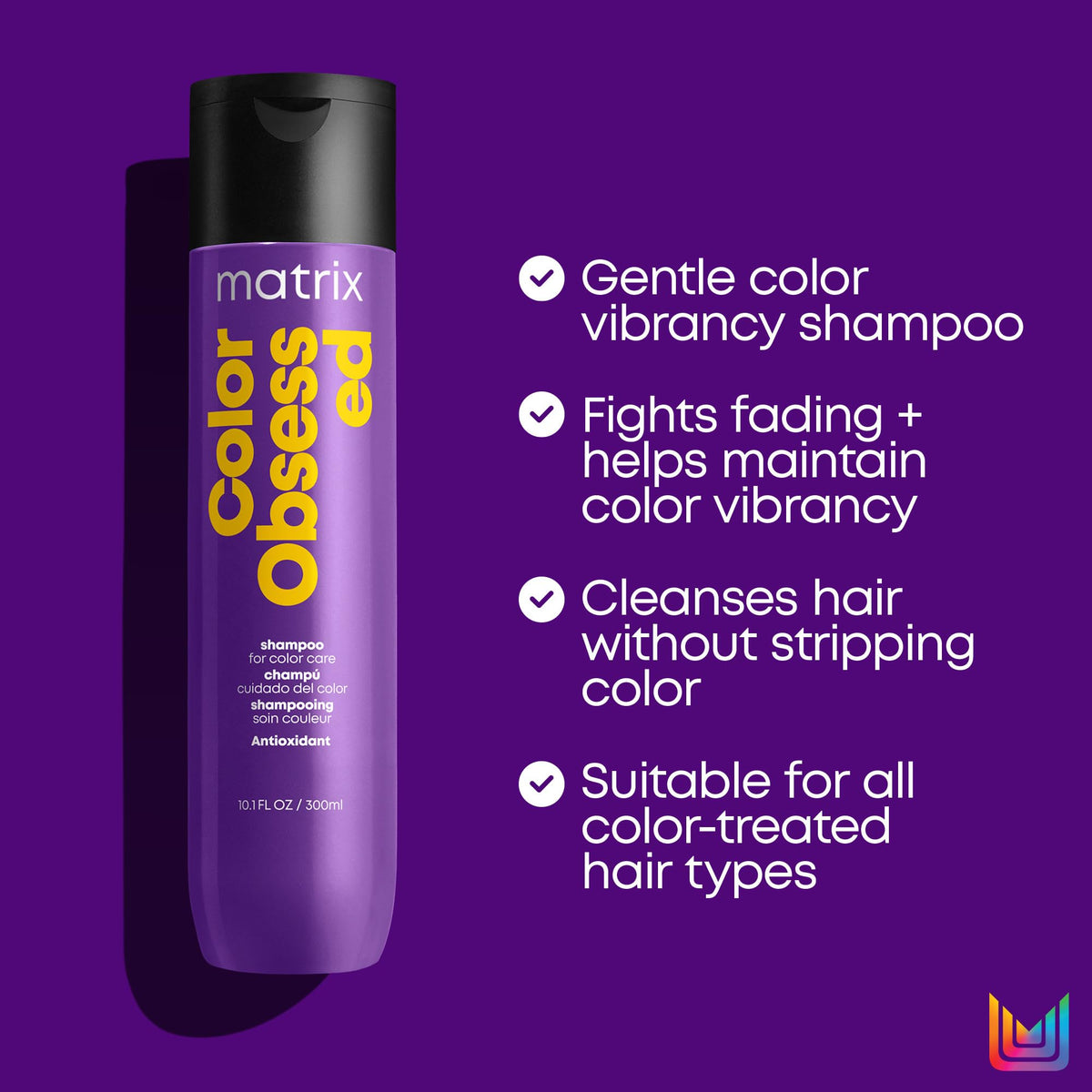 MATRIX shampoo lather texture demonstrating gentle clarifying and moisture balance