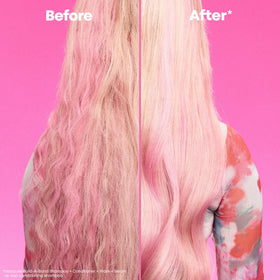 MATRIX conditioner being applied in shower to demonstrate use and detangling