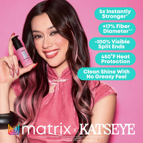 MATRIX dropper dispensing oil highlighting precise application and controlled dosing benefit
