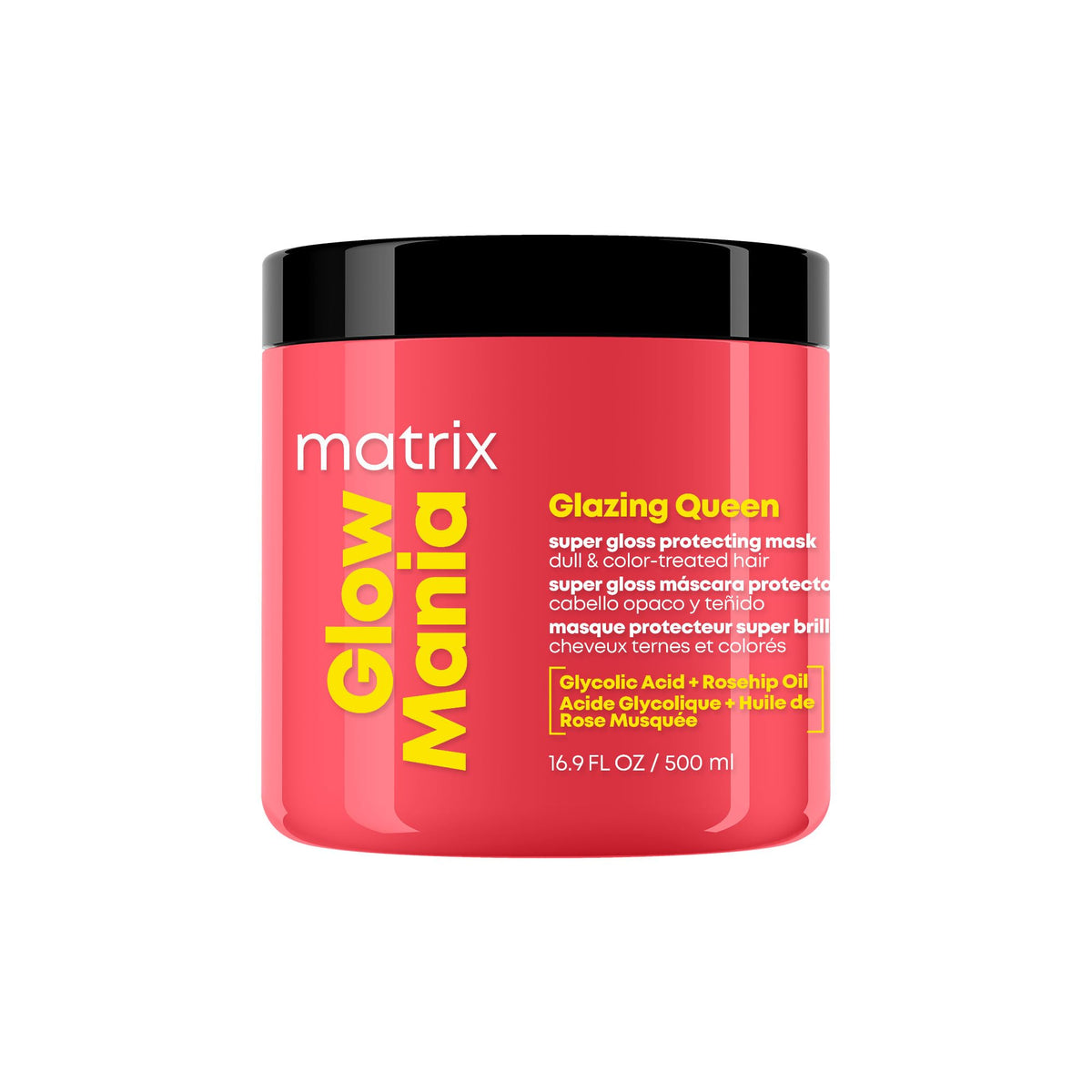 MATRIX front packaging showing product and glossy finish benefit