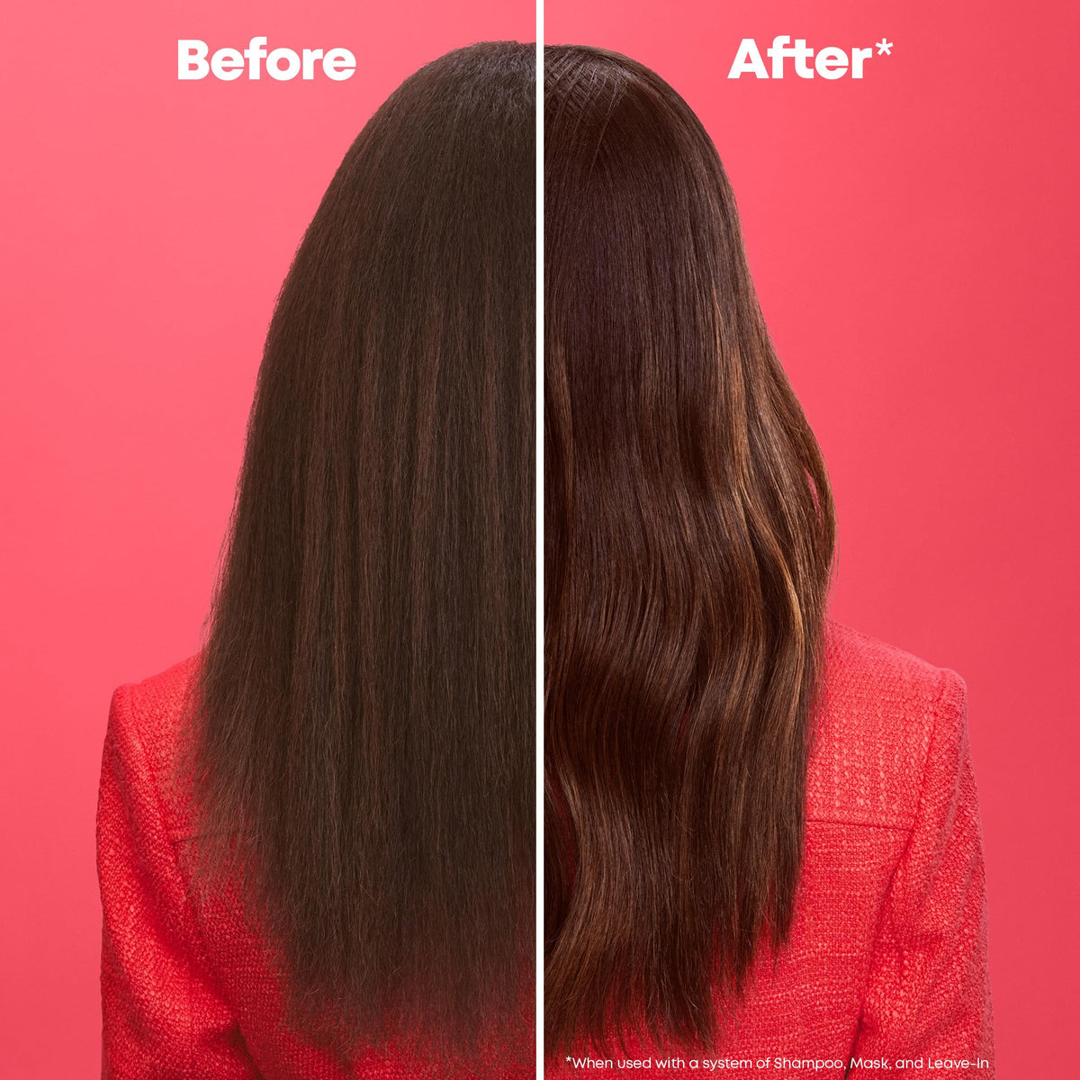 MATRIX in-shower use with hands lathering hair to show easy application and foam