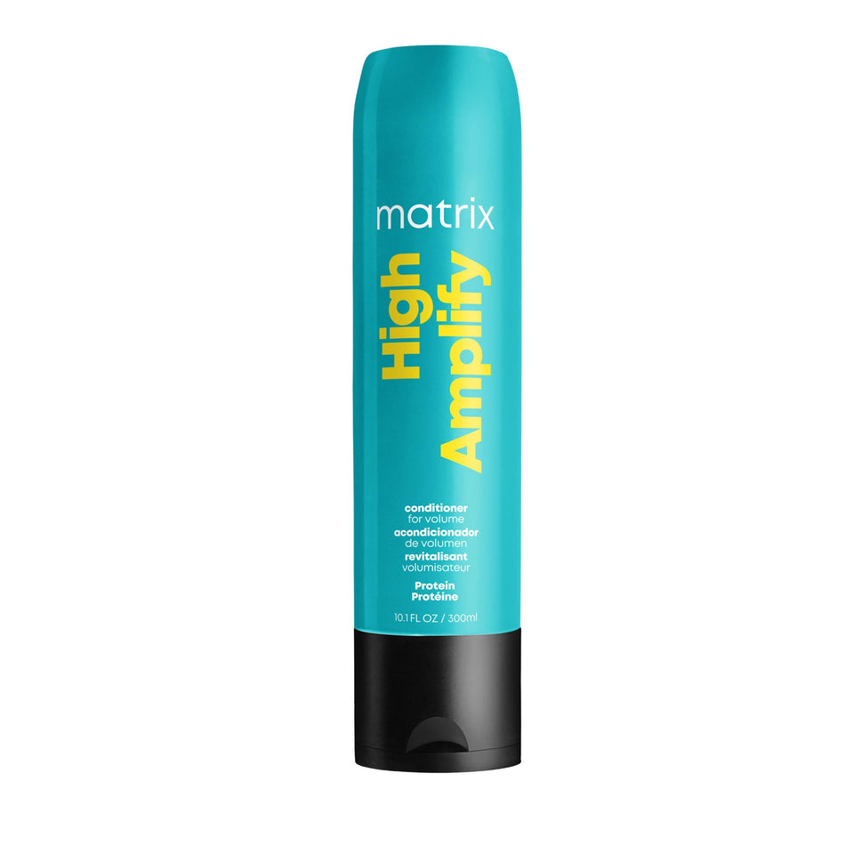 Matrix High Amplify front bottle showing branding and 10.1 fl oz size, promotes instant lift