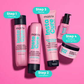 MATRIX ingredient highlight with citric acid and amino acids showing targeted repair benefit
