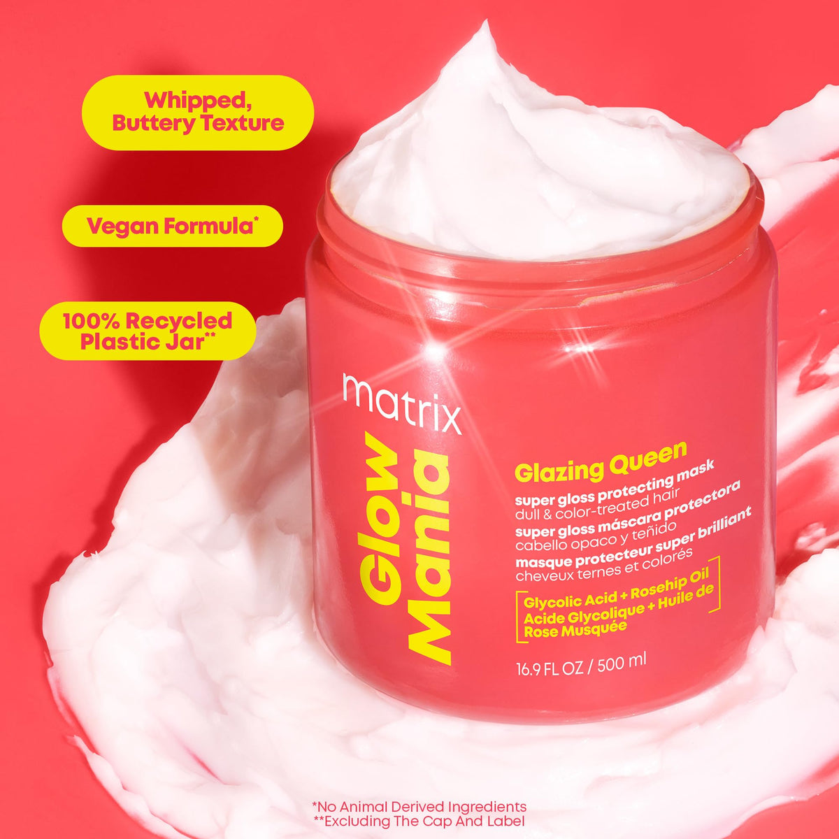 MATRIX open jar with fragrance steam suggesting indulgent scent benefit