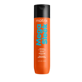Matrix front bottle shown with sleek design promoting salon results