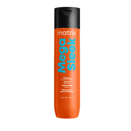 Matrix front bottle shown with sleek design promoting salon results
