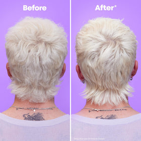 Matrix Miracle Creator mist on hand showing lightweight texture and quick absorption benefit