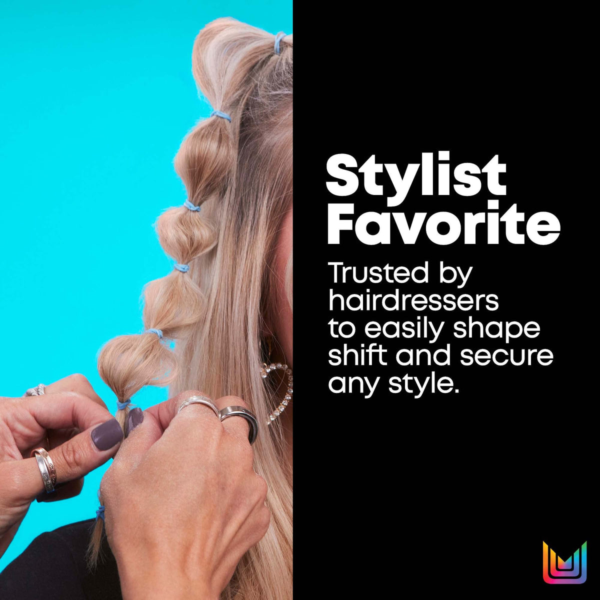 Matrix Over Achiever used on model hair shows textured, natural-looking finish