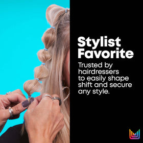 Matrix Over Achiever used on model hair shows textured, natural-looking finish