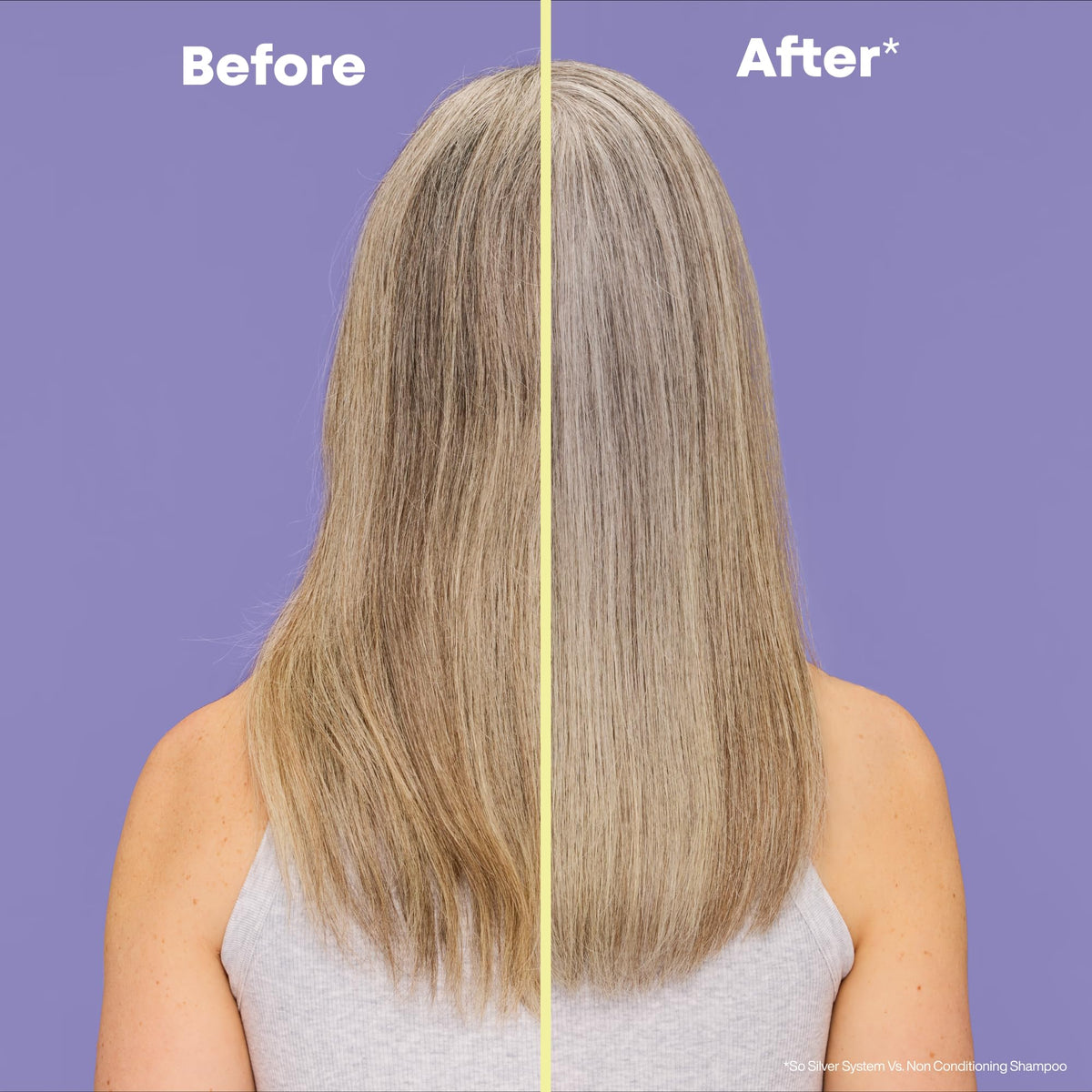 Matrix shampoo pouring and foaming to demonstrate texture and coverage