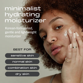 MATTER OF FACT open jar texture close-up displaying smooth cream for quick absorption benefit