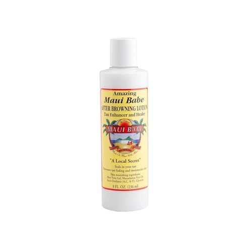 Nautical Crush Trading Maui Babe after-sun moisturizer bottle for hydration