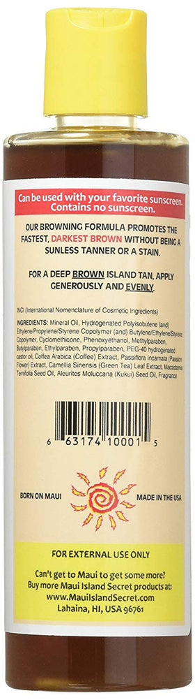 Maui Island Secret close-up of natural ingredients highlighting nourishment