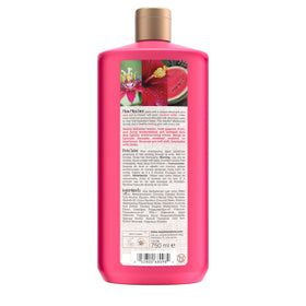 Maui Moisture bottle on bathroom shelf suggesting everyday routine ease