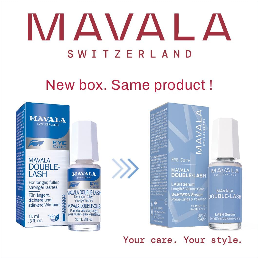 MAVALA bottle label detail highlighting ingredients and testing