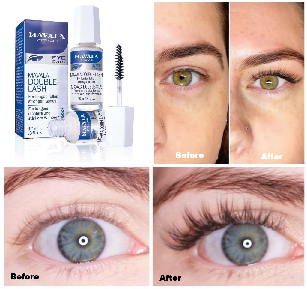 MAVALA serum texture close-up showing lightweight consistency
