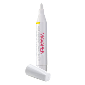 MAVALA close-up applicator tip delivering precise cuticle oil