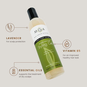 Max Green Alchemy close-up gel texture highlighting smooth non-sticky finish benefit