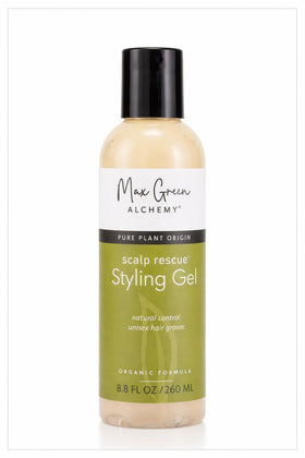 Max Green Alchemy front bottle showing label and product size benefit clarity