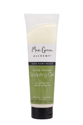 Max Green Alchemy tube front view showing branding and compact size benefit