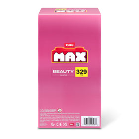 MAX unboxing image with contents laid out showing premium piece count benefit