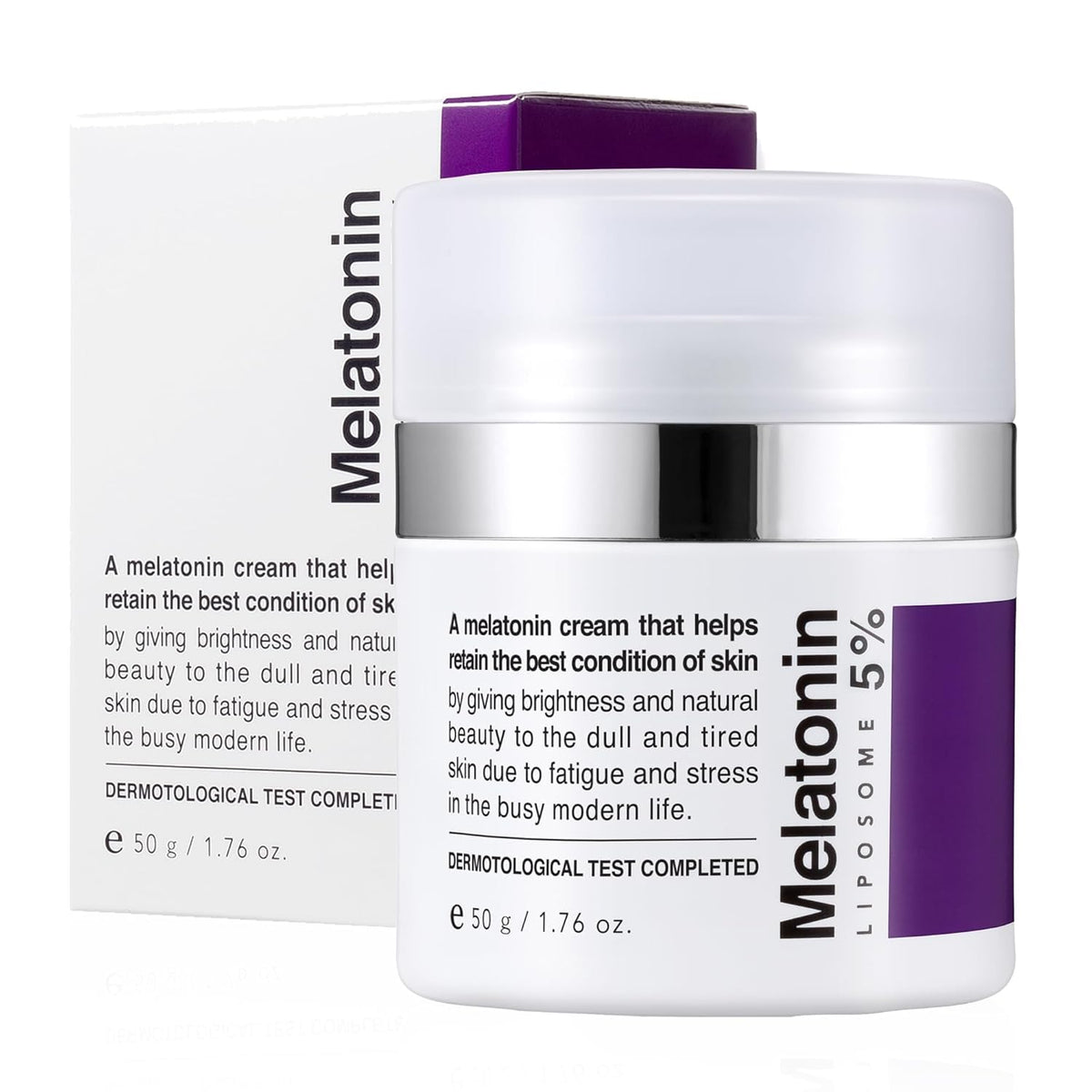 MAXCLINIC front packaging showing melatonin cream and calming benefits