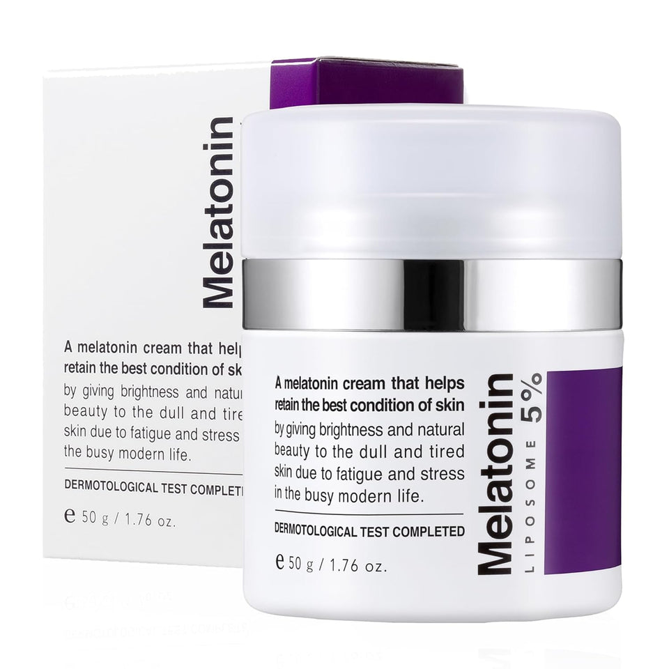 MAXCLINIC front packaging showing melatonin cream and calming benefits