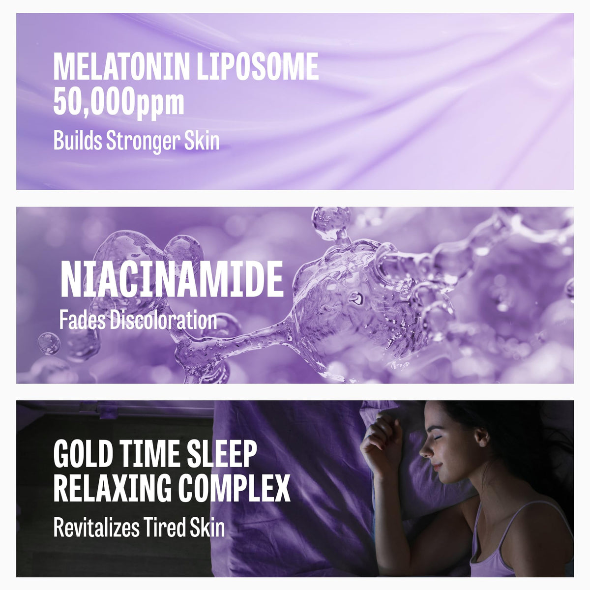 MAXCLINIC melatonin liposomes visual emphasizing delivery and deeper nourishment