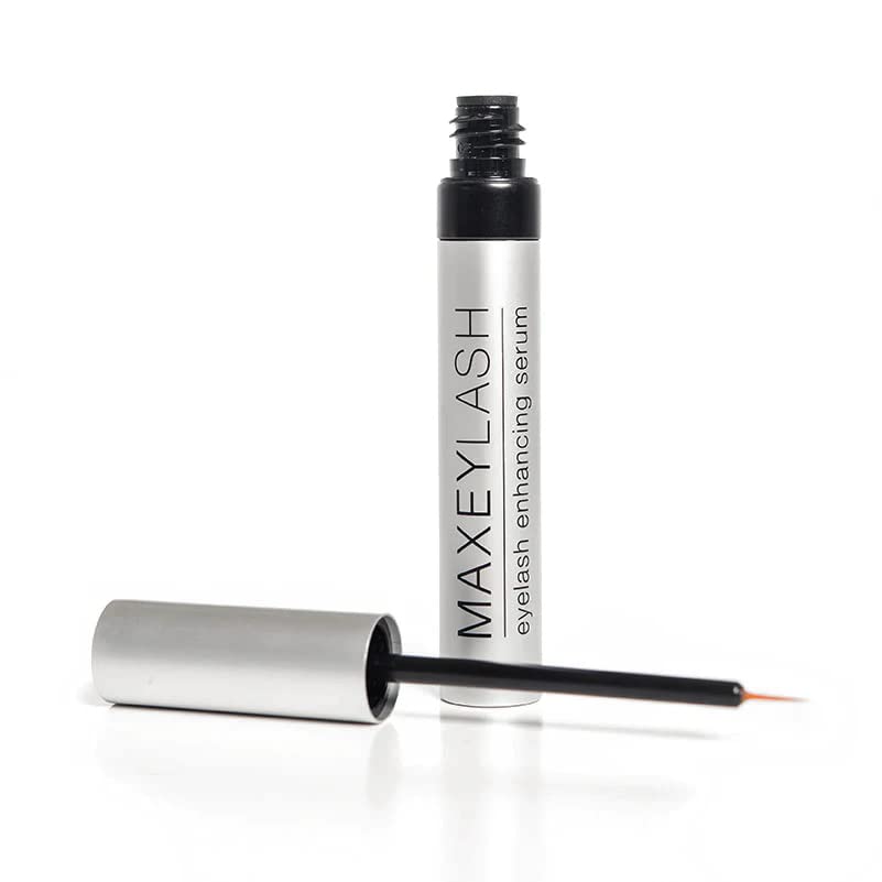 Maxey Cosmetics front packaging showing bottle and label benefit