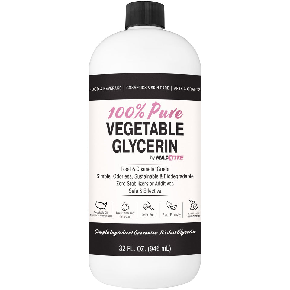 MAXTITE front label on 32 fl oz bottle showing product name and food-grade claim for easy identification