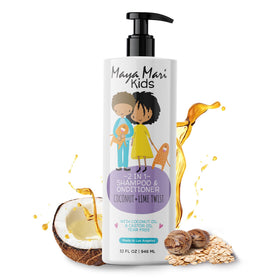 MAYA MARI front bottle view showing family-size benefit