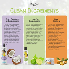 MAYA MARI child using products in bathroom showing simpler, happier styling