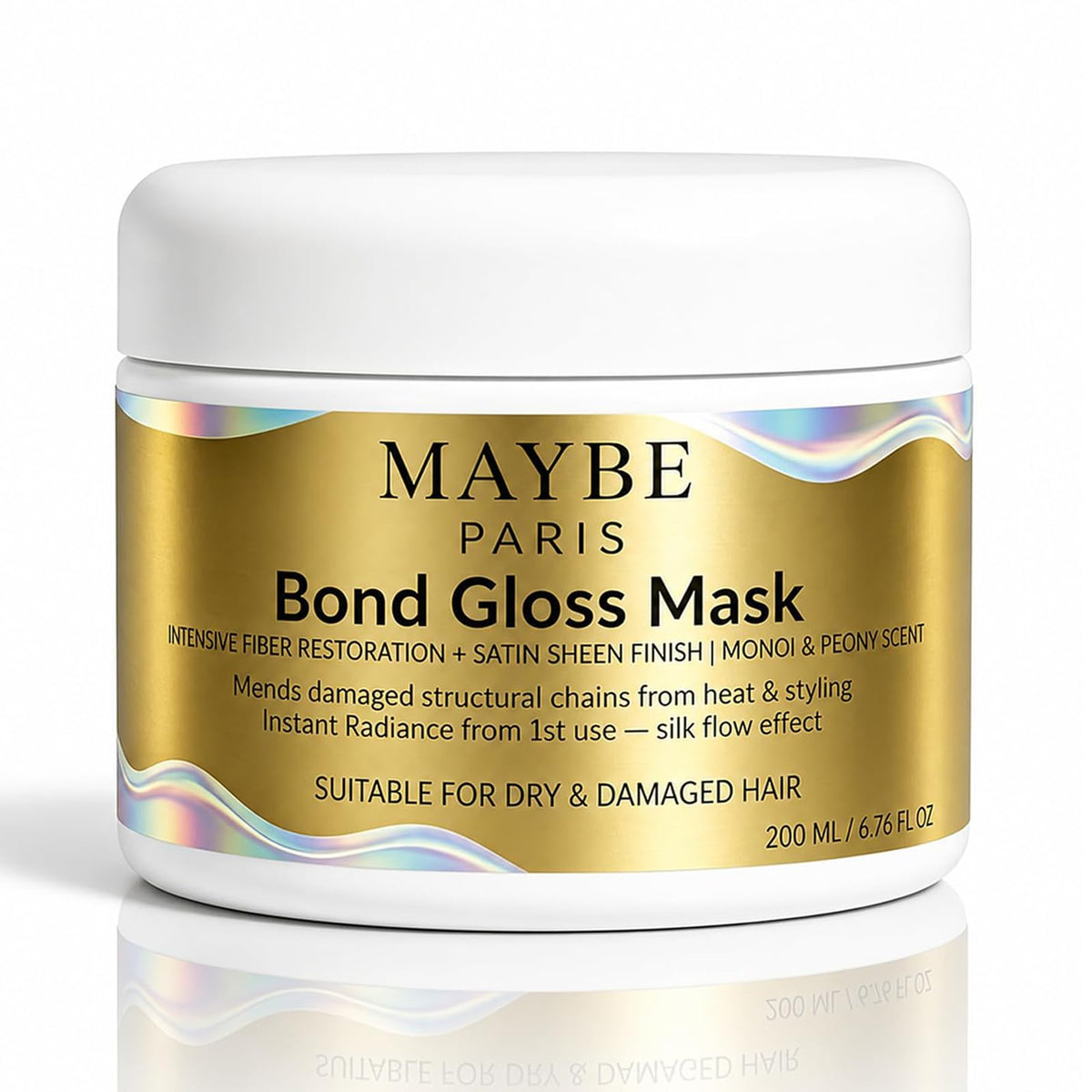 Maybe Paris front packaging showing product and benefit of salon-quality repair